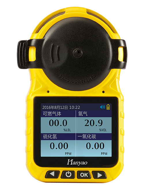 What is the difference between the pump type and the diffusion type gas detector?